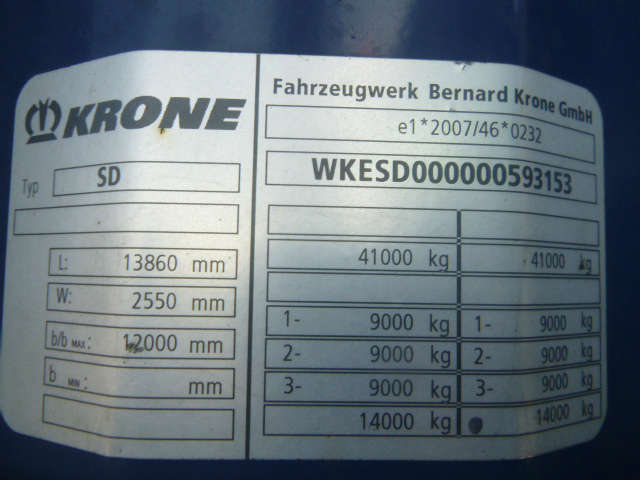 2013 Krone PROFI LINER-616015