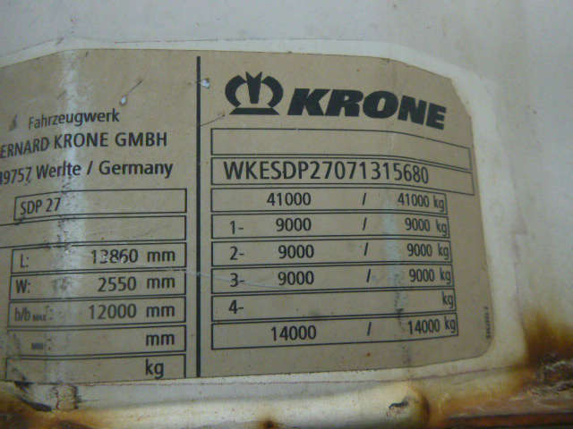 2007 Krone PROFI LINER-621986